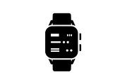 Minimal Smartwatch Time Icon Set, an Icon by musafir_fashion (Thumbnail 8 of 13)