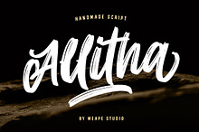Allitha Handmade Script