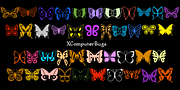 XComputerBuggz, a Symbol Font by Ingrimayne Type (Thumbnail 5 of 5)
