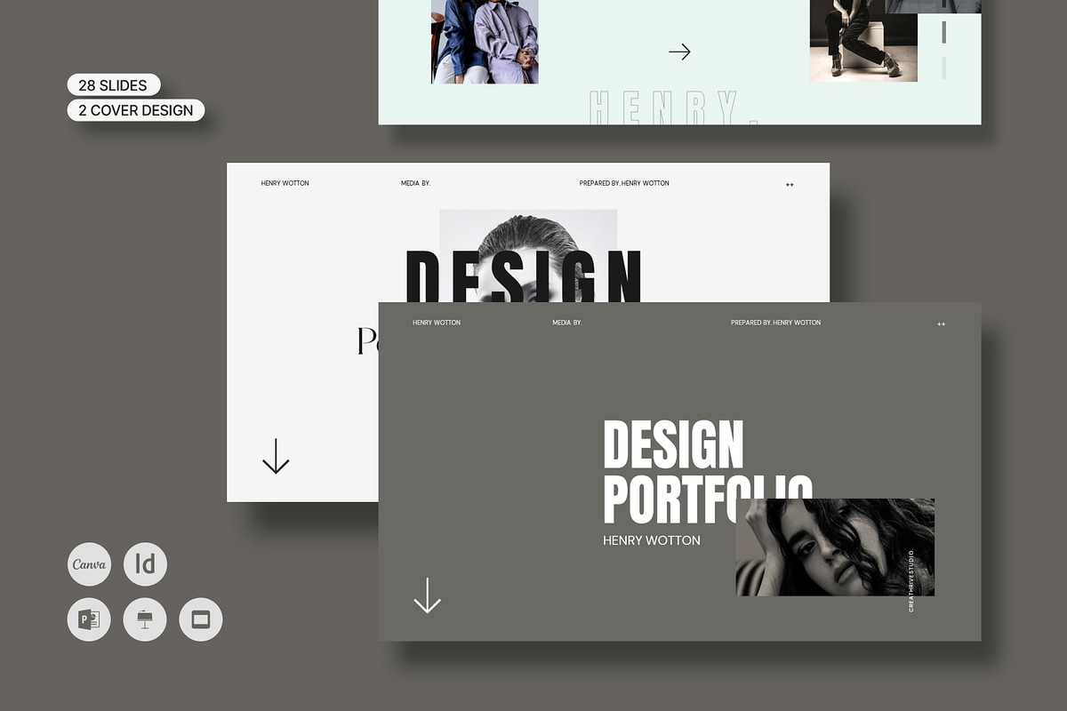 CANVA | Design Portfolio, a Presentation Template by creathrivestudio (Photo 11 of 11)