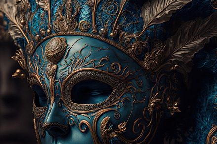 Venice Carnival mask for website