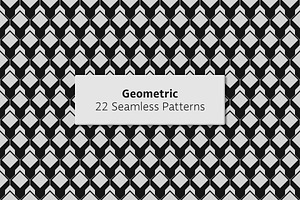 Geometric 22 Seamless Patterns, a Pattern Graphic by Tustan