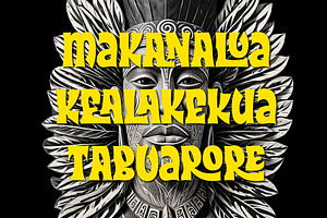 Big Tiki Font