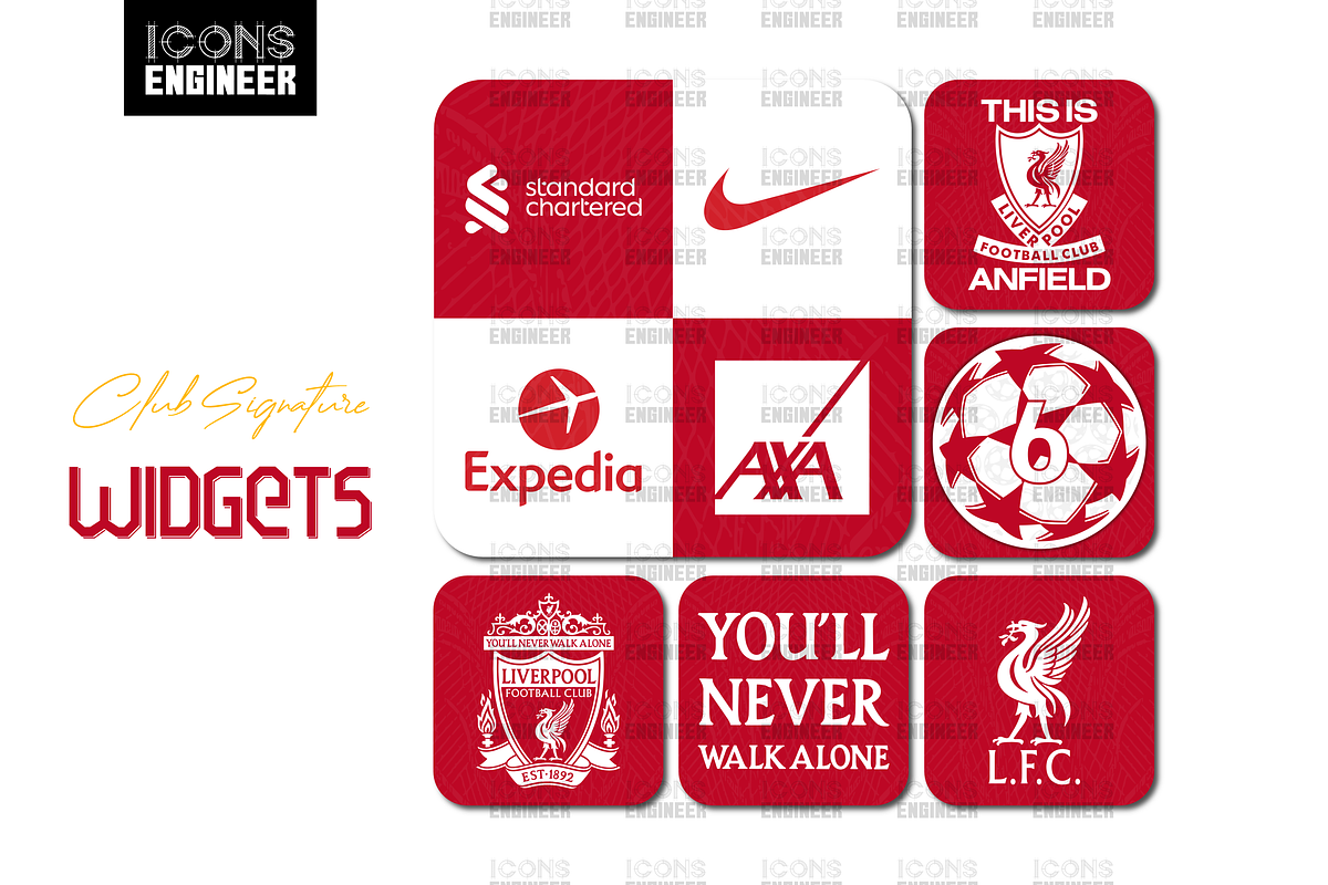 Liverpool FC 23/24 Theme Pack | Home, an Icon by IconsEngineer (Photo 5 of 11)