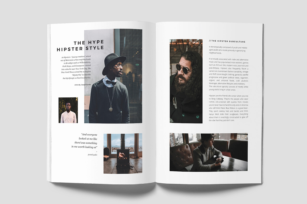 Fashion Magazine, a Magazine Template by rubirubiko (Photo 3 of 11)