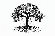 Decorative Tree of Life Bundle, an Illustration by hafijul (Thumbnail 3 of 9)