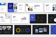 Business Annual Report PowerPoint, a Presentation Template by New Coral Design (Thumbnail 3 of 6)