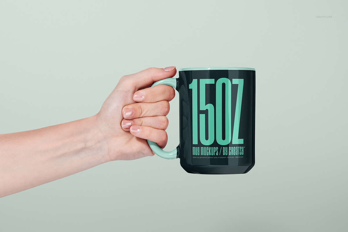Mug Mockup Set 15oz Many Views, a Merchandise Mockup by creatsy5 (Photo 9 of 33)