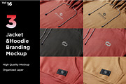 3 Realistic Hoodie Branding Mockups, a Hoody Mockup by Assyat (Thumbnail 1 of 14)