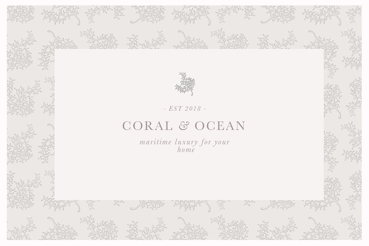 Coral Beach - Maritime Illustrations, a Texture Illustration by Laras Wonderland (Photo 2 of 11)