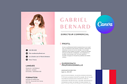 Cv francais, Modèles de CV Simples, a Resume Template by Climbwithelevator (Thumbnail 1 of 7)