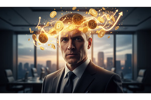 businessman surrounded by digital, a Technology Photo by Igor Tichonow