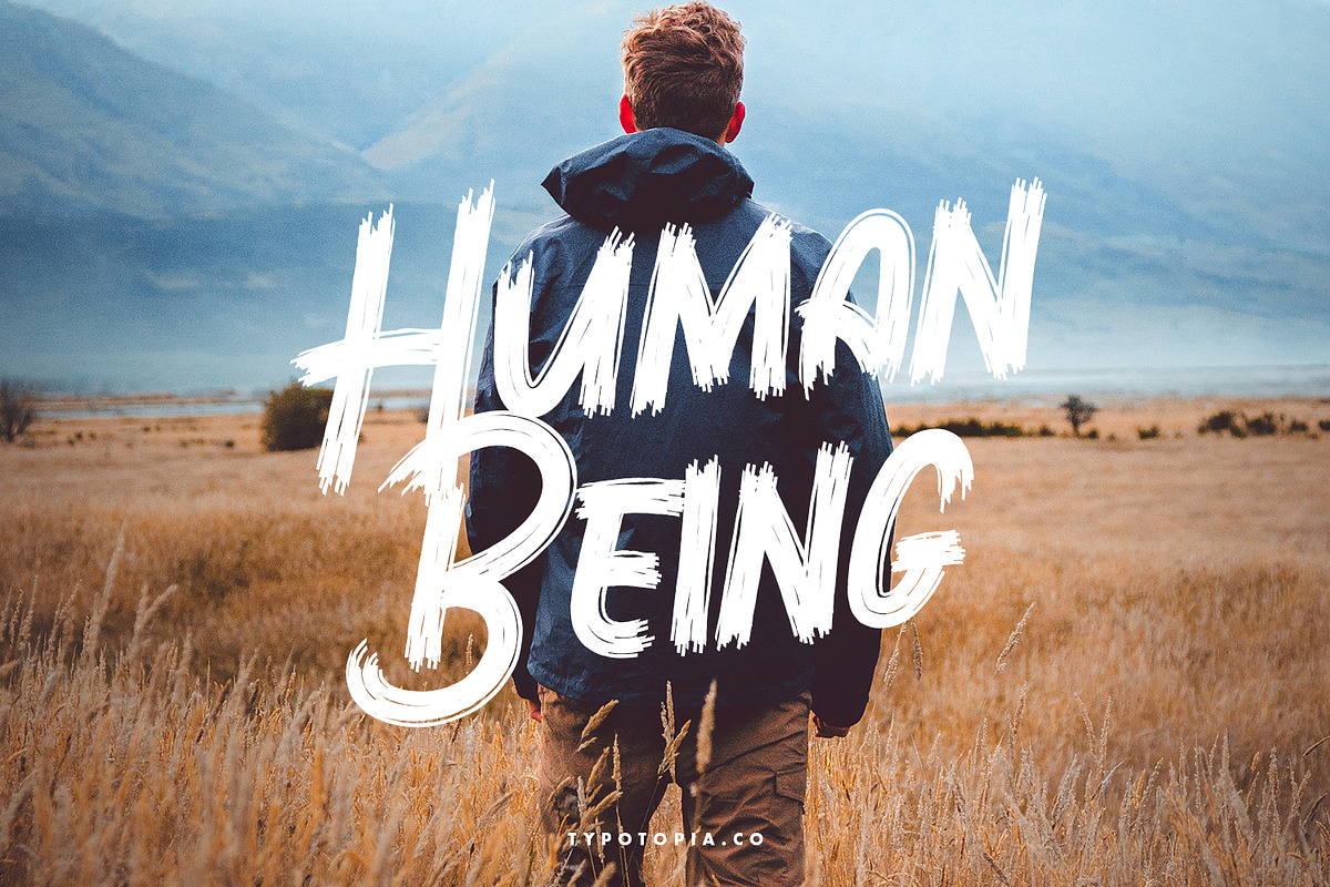 Sabotase - The Brush Font preview 7