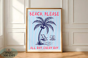 Beach Please All Day Every Day, an Illustration by Daily.Designs (Thumbnail 3 of 3)