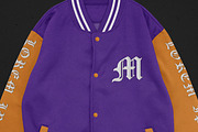 Realistic Varsity Mockup 2, a Hoody Mockup by Uncentrifuged Pressure (Thumbnail 6 of 6)