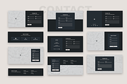 Tenebris Wireframe Kit, a Wireframe Template by Milos Knezevic (Thumbnail 14 of 17)