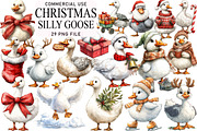 Christmas Silly Goose Clipart Bundle, an Illustration by Daily.Designs (Thumbnail 1 of 5)