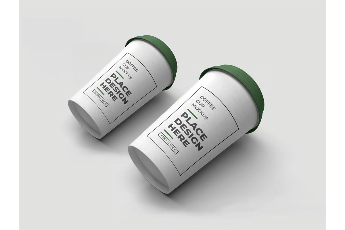 Coffee Cup Packaging Mockup Template, a Cups & Container Mockup by DesignRushMarket (Photo 8 of 11)