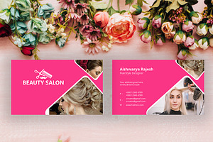 Beauty Salon Business Card