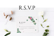 Eucalyptus Wedding Invitation Suite, an Invitation Template by Azka Creative (Thumbnail 4 of 8)