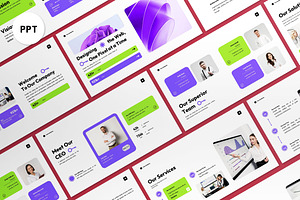 Web Design Company Presentation, a Presentation Template by graphicook