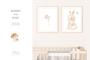 MOTHER AND BABY. Woodland animal, an Animal Illustration by OlliArtDesign (Thumbnail 12 of 14)