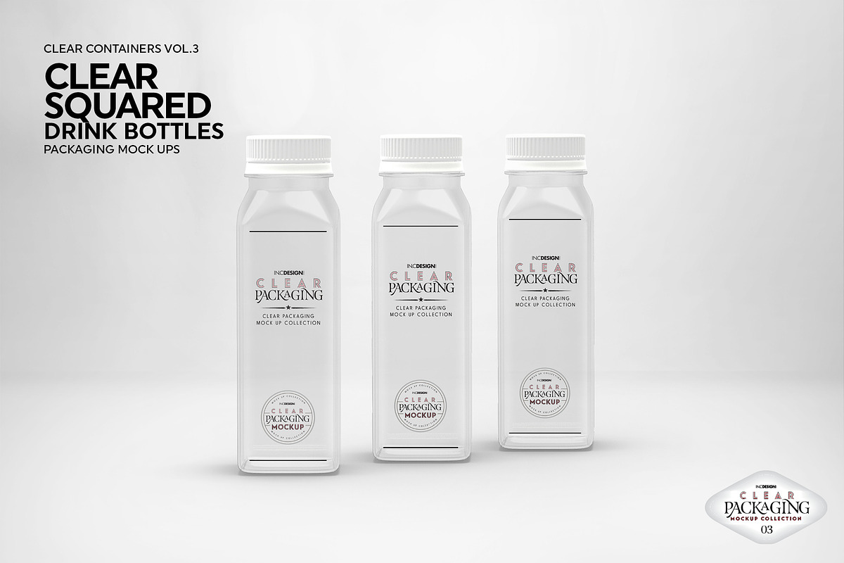 03 Clear Container Packaging Mockups, a Packaging Mockup by INCDesign (Photo 12 of 26)