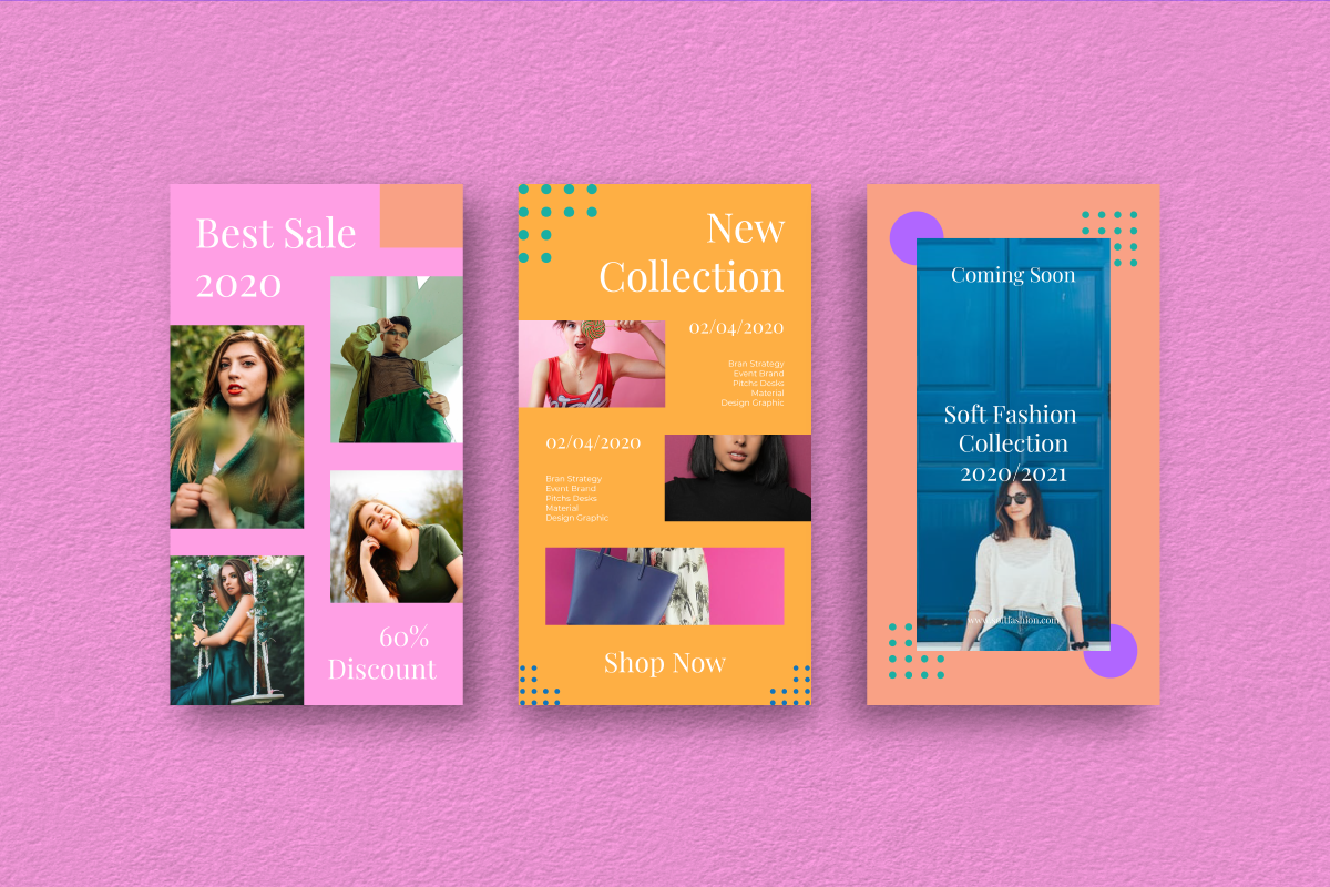 Soft Fashion Instagram Template, a Social Media Template by Inkofert (Photo 10 of 12)