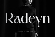 Radeyn | Modern Classy Logo Font, a Serif Font by Sealoung (Thumbnail 1 of 8)