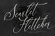 Scarlet Flettcher Elegant Calligraph, a Script Font by Storytype Studio (Thumbnail 1 of 14)