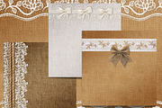 Burlap & Lace Backgrounds, an Illustration by Kandace Lalo Designs (Thumbnail 2 of 3)