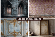 Classic and Baroque Photo Backdrops, an Object Graphic by PrintHaven Designs (Thumbnail 8 of 11)