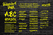 Permanent Park - 90s Graffiti Font, a Symbol Font by Wingsart Studio (Thumbnail 2 of 15)