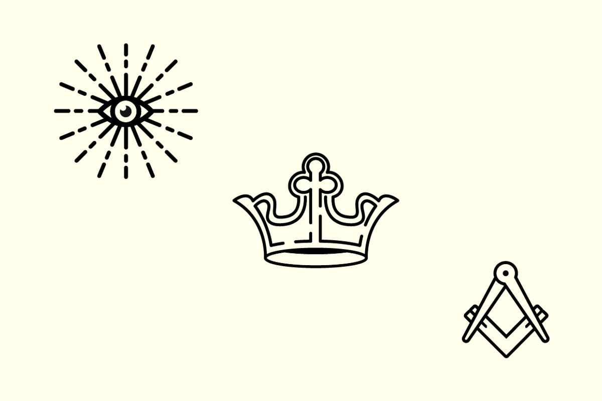 Secret Society Vector Elements, an Illustration by Claw Creative Co. (Photo 3 of 4)
