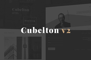 Cubelton V2 Modern HTML Theme