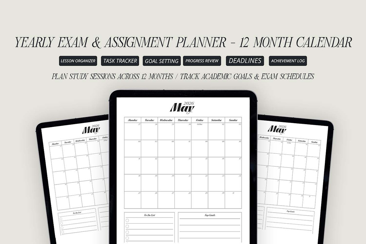 2026 Yearly Planner, a Presentation Template by Ahluva Studio (Photo 9 of 9)