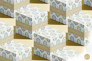 Easter Bunny Eggs Pattern 3 Folk art, a Pattern Graphic by Euonia Meraki (Thumbnail 3 of 9)