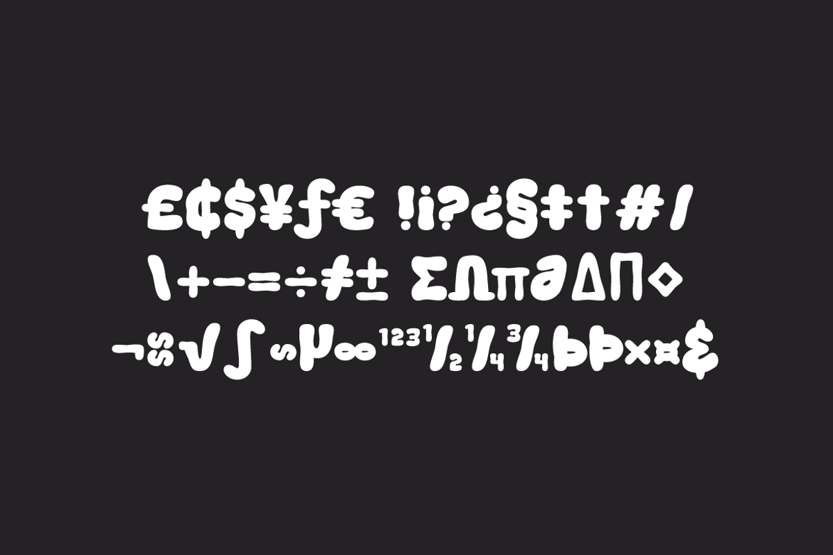 Hokey Mefun - Groovy Font, a Sans Serif Font by QR Design Studio (Photo 8 of 12)