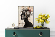 Boom Bap Skull Wall Art, an Illustration by PrintablesByFranklyn (Thumbnail 6 of 6)