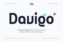 Davigo – Corporate Logo Font