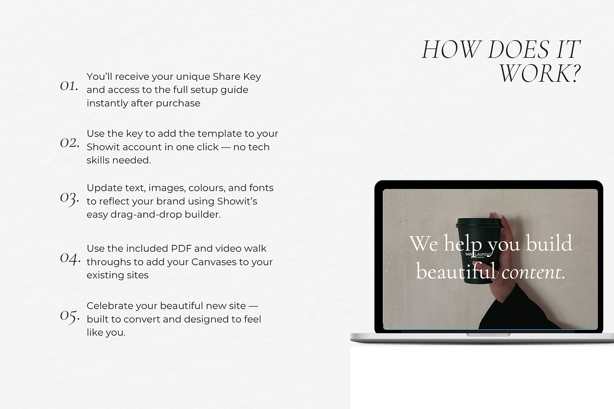 Animated Text – Showit Canvas Add-On, a Websites & App Template by Elska Studiø (Photo 4 of 4)