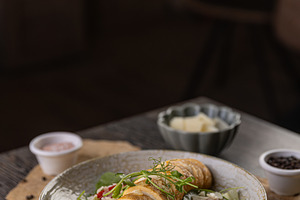Egg roll with cheese, a Photo by Grafvision photography