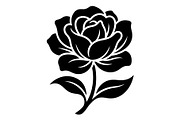 Floral Rose Lotus Silhouette, an Object Graphic by Gfx_Store (Thumbnail 2 of 15)