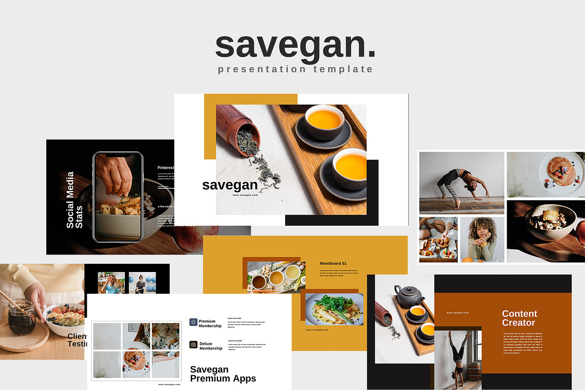 Savegan - Keynote Template, a Presentation Template by eunavia (Photo 1 of 7)
