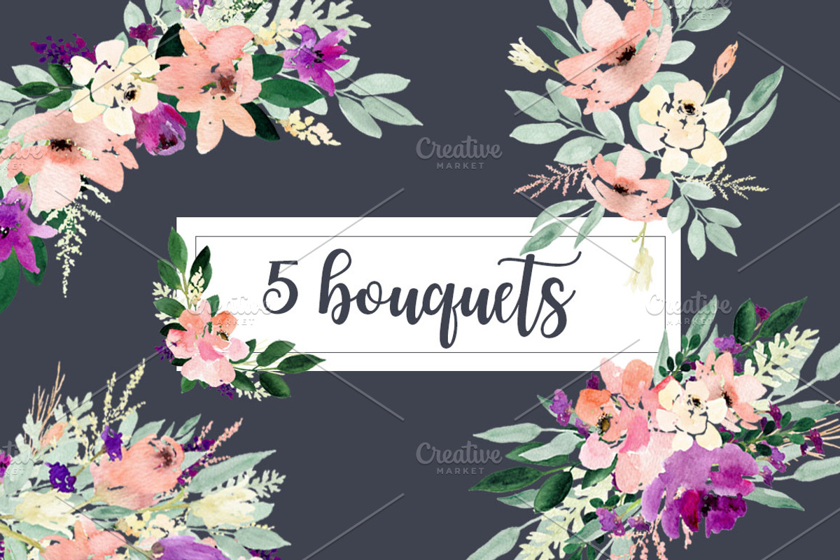 Hello Spring! Hand painted flowers, an Illustration by MariePierLaf (Photo 5 of 5)