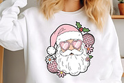 Retro Christmas, Groovy Santa Claus, an Illustration by Libby Wishes (Thumbnail 2 of 8)
