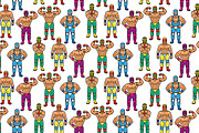 Lucha Libre Collection, a Flyer Template by Moloko88 (Thumbnail 5 of 5)