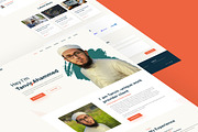 Portfolio CV Resume Landing Page, an UI Kit Template by Tanvir Ahammed Tamim (Thumbnail 3 of 3)
