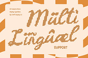 CS Camara Disco, a Script Font by Craft Supply Co. (Thumbnail 7 of 8)