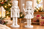 Christmas Nutcracker Couple 3D STL, a Characters & Person 3D Model by Layerology (Thumbnail 3 of 3)